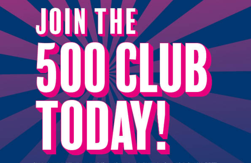 Join the 500 club today!