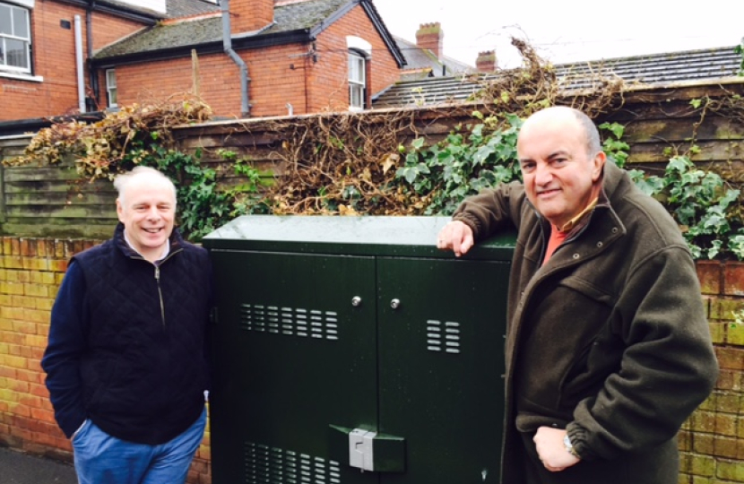 Ian Liddell-Grainger MP and David Hall