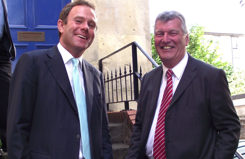 Ken Maddock with Nick Herbert MP