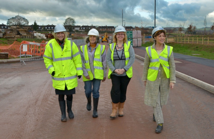 Rebecca Pow prospective MP for Taunton Deane at Longforth Farm (c) Alain Lockyer