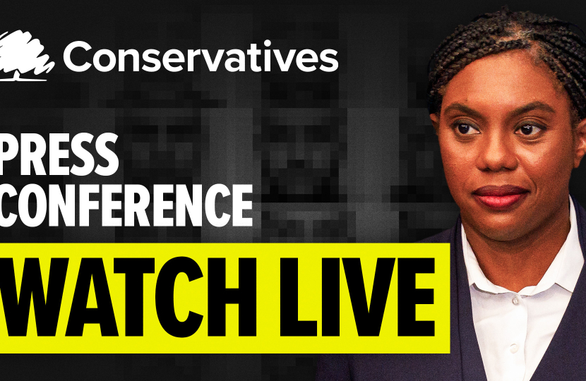 Kemi delivers press Conference with a survivor of grooming gangs scandal