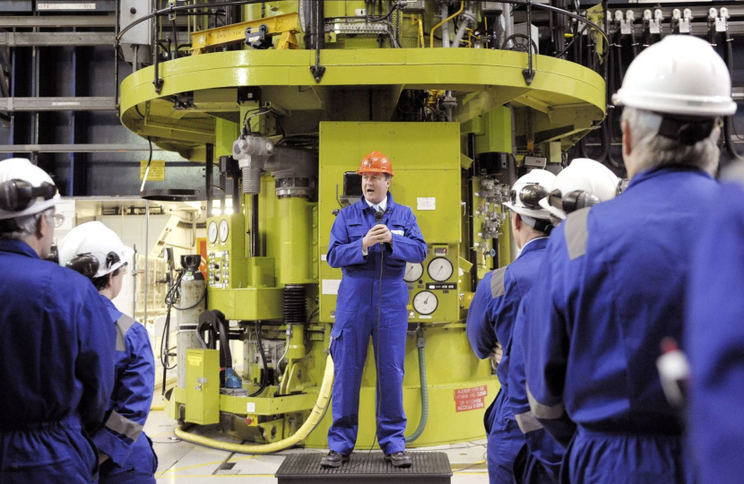 The Prime Minister at Hinkley