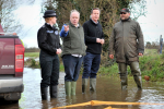 PM David Cameron with local MP Ian Liddell-Grainger (Picture: Tim Ireland/PA)