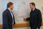 Marcus Fysh and Prime Minister David Cameron