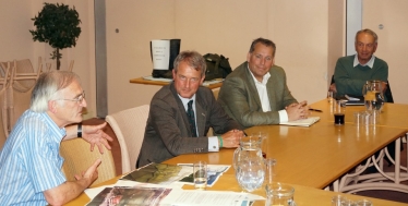 Owen Paterson MP with David Warburton in Long Sutton